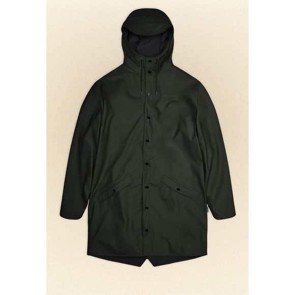 Rains Other - Rains Unisex Waterproof Long Jacket in Green Size XXS/XS